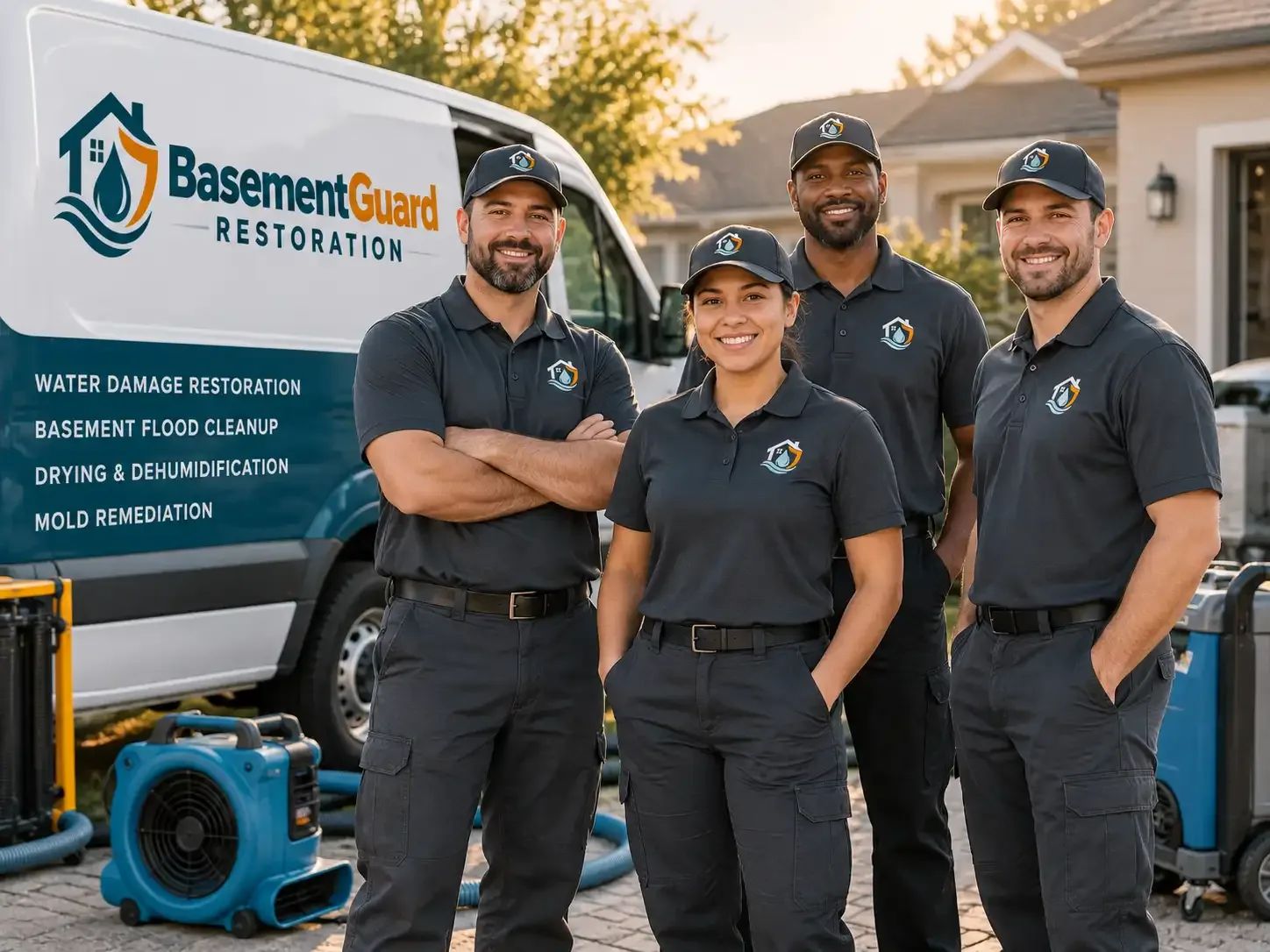Basement Water Damage Restoration company in Hye, TX